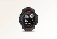 Умные часы Garmin INSTINCT 3 50 mm Solar Black/Charcoal Band