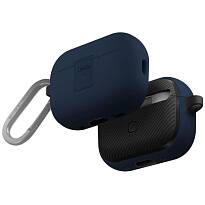 Чехол Uniq для Airpods Pro 2 Clyde (Синий/Серый)
