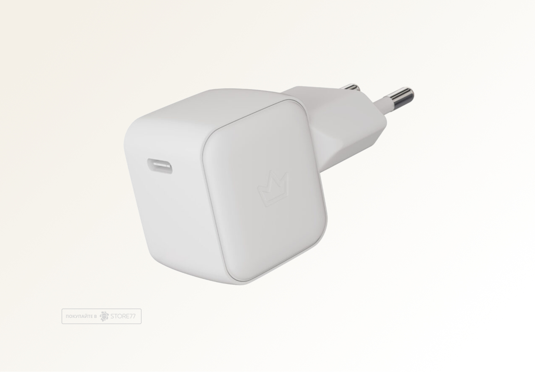 Сетевое зарядное устройство VLP G-Charge 30W Gan USB-С (Белое)