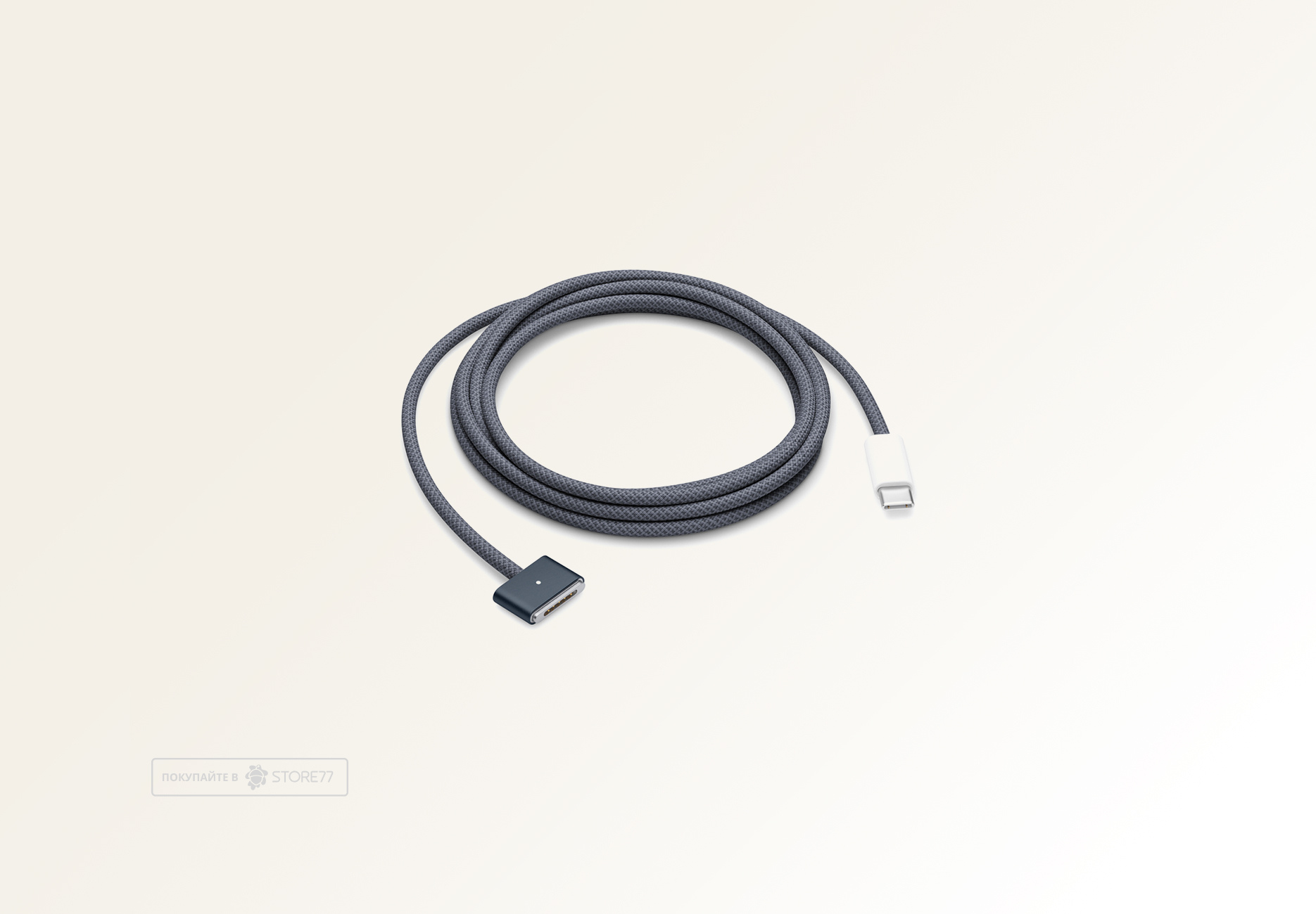 Кабель Apple USB-C to Magsafe 3, 2 м (Темно-синий)