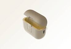 Чехол Uniq для Airpods Pro 2 Clyde (Бежевый/Желтый)