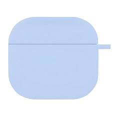 Чехол силиконовый для наушников Apple AirPods 4 (Голубой)