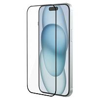 Защитное стекло Bravo Style для iPhone 15 6D Full Screen (С черной рамкой)