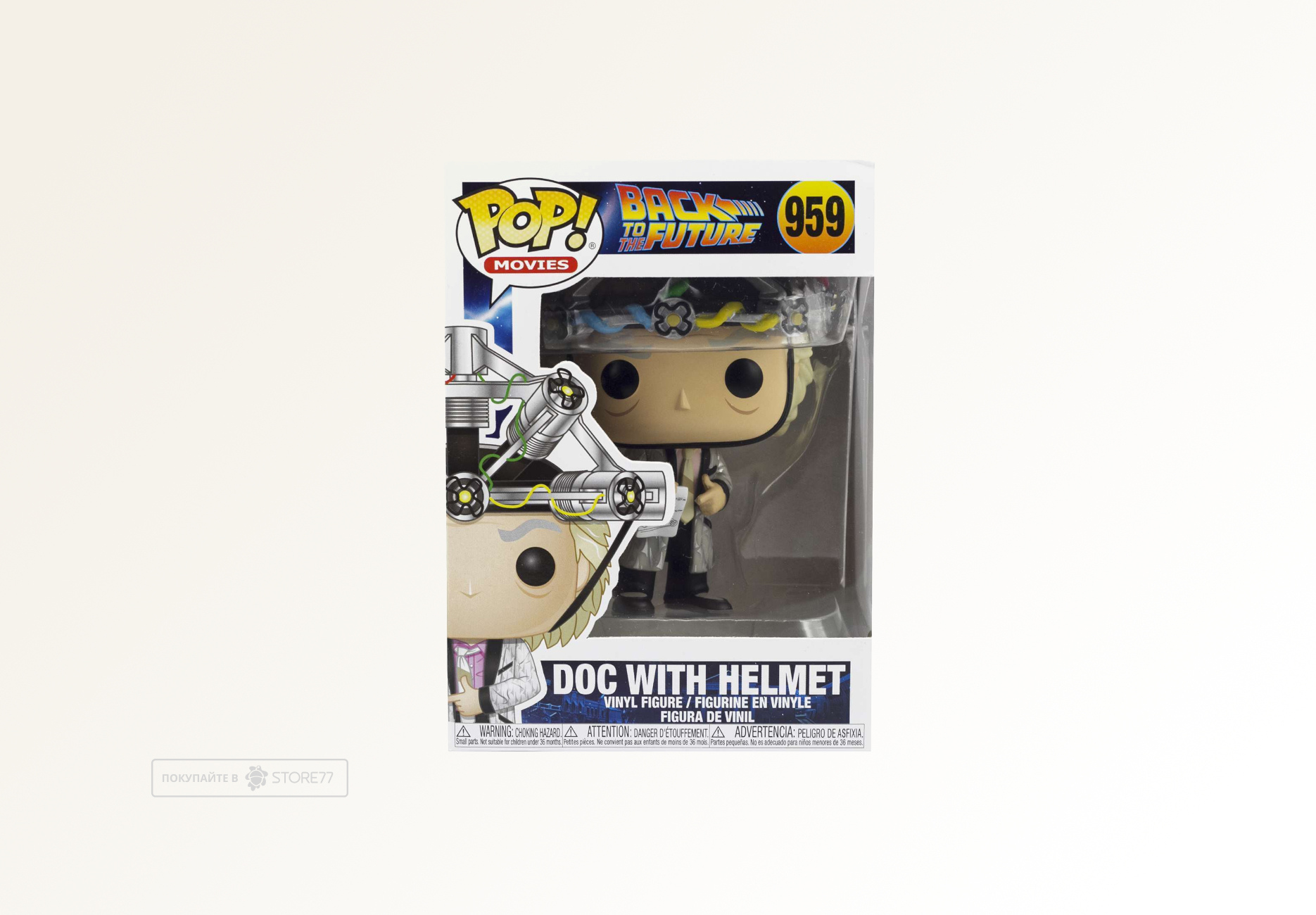 Фигурка Funko POP! Movies Back to The Future - Doc with helmet (959)