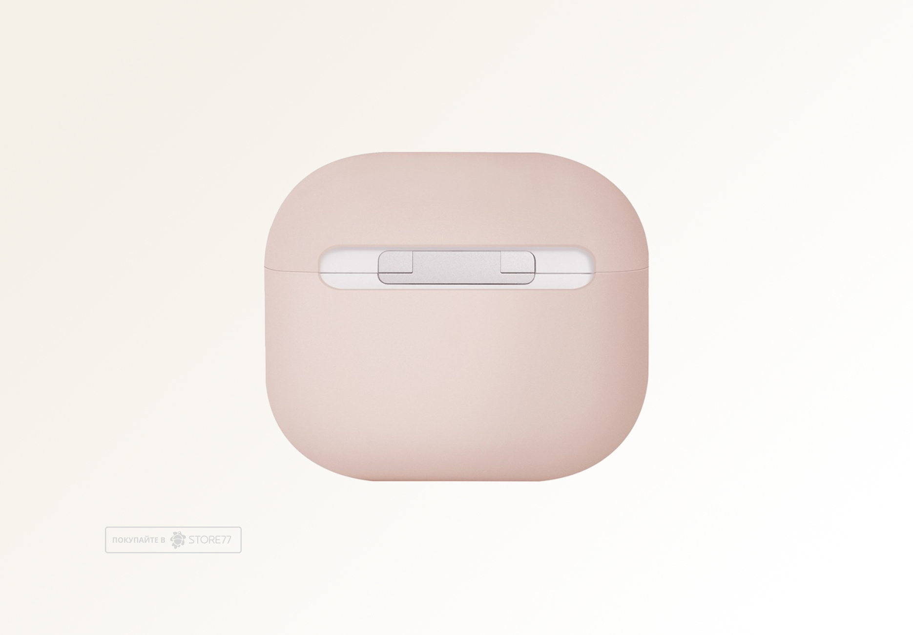 Чехол Uniq для Airpods 3 LINO Liquid silicone (Розовый)