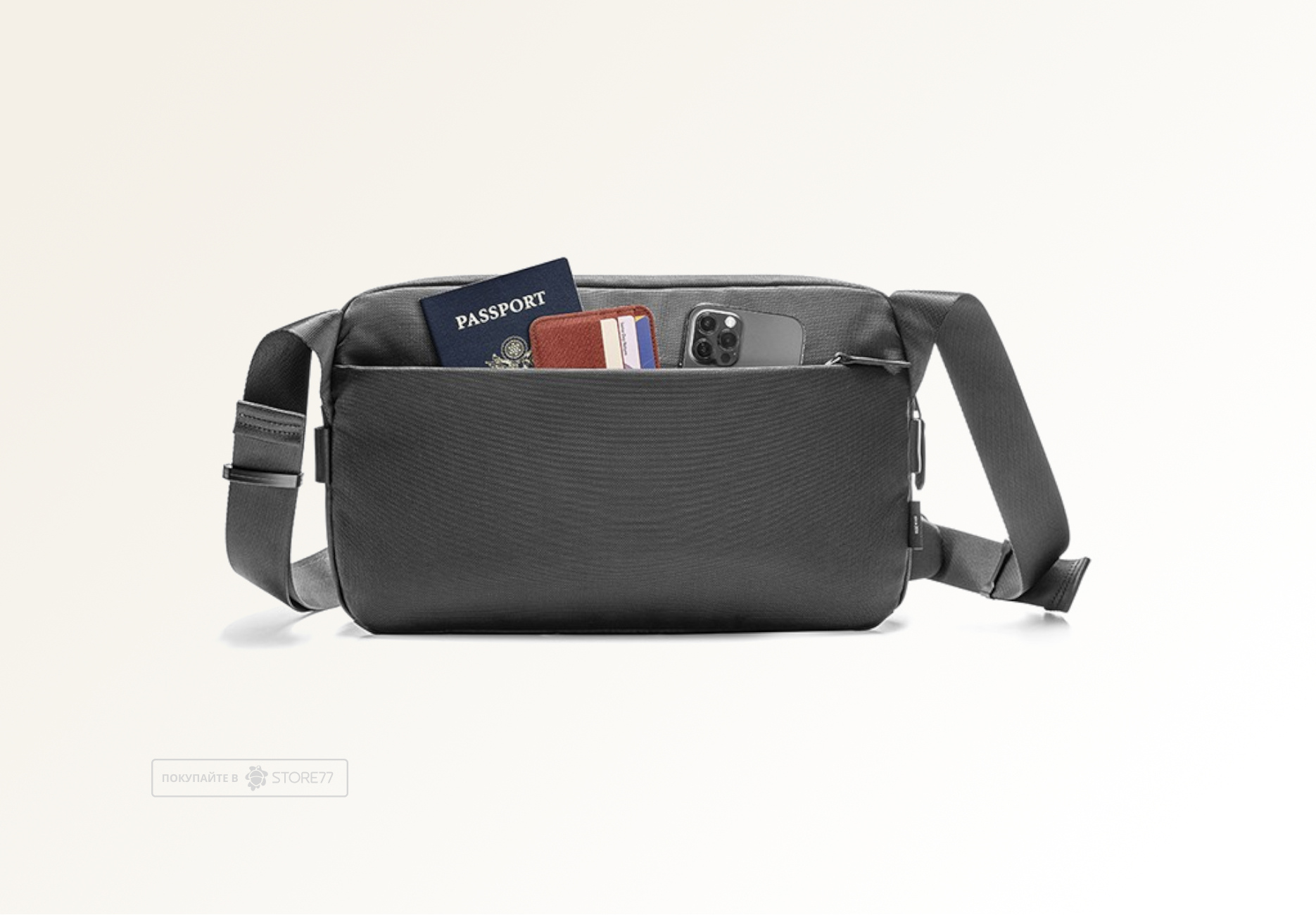 Сумка-слинг Tomtoc Explorer Sling Bag M 11" (Черная)