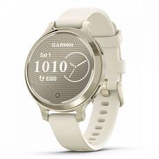 Умные часы Garmin LILY 2 Active 38mm Lunar Gold With Bone Silicone Band