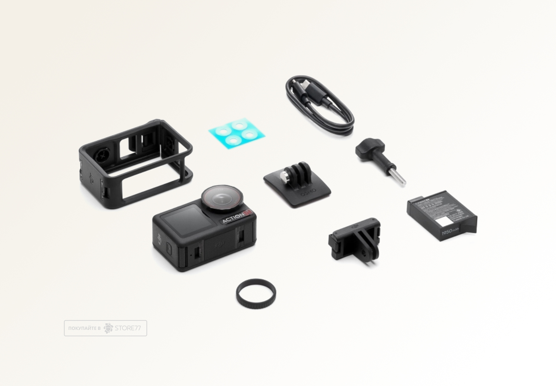 Экшн-камера DJI Osmo Action 5 Pro Standart Combo (Black)