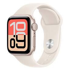 Часы Apple Watch SE 3 40mm Starlight Aluminium Case, Sport Band (Starlight) M/L