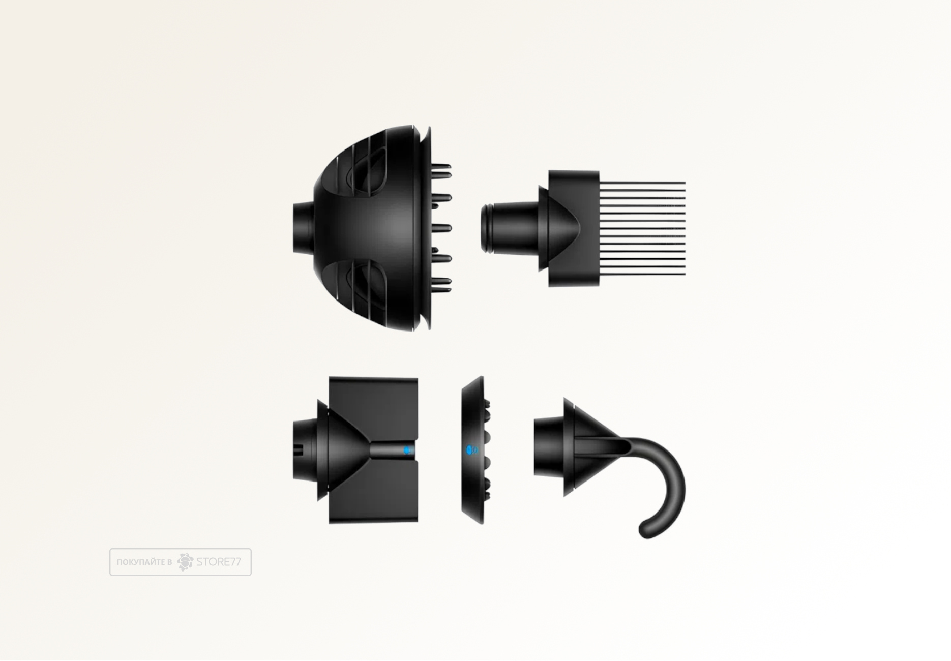 Фен Dyson Supersonic Nural HD16 Curly+Coily (Ceramic Patina/Topaz) Вилка EU