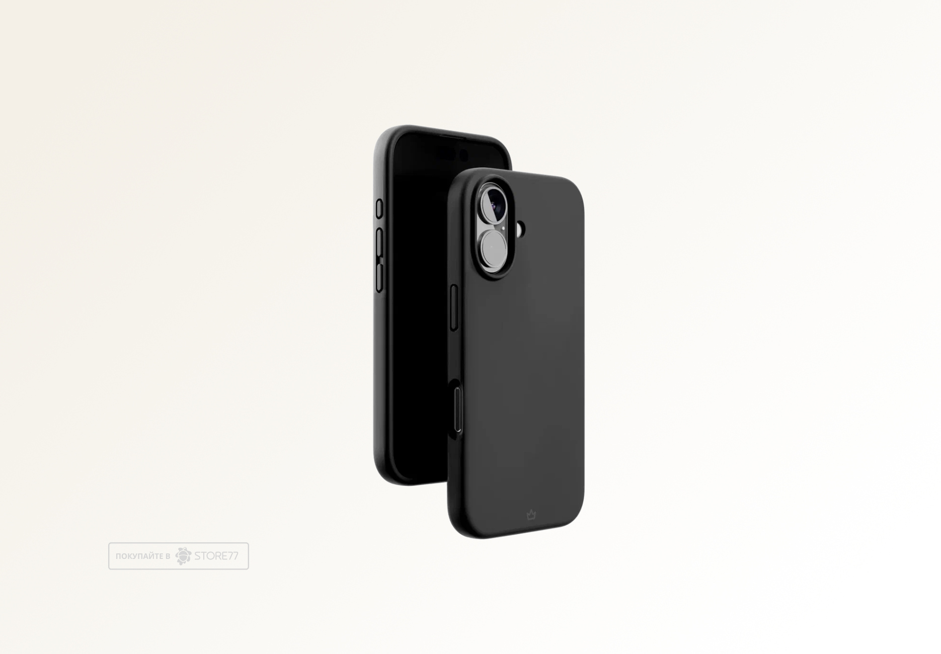 Чехол защитный VLP Aster Case MagSafe для iPhone 16 (Черный)