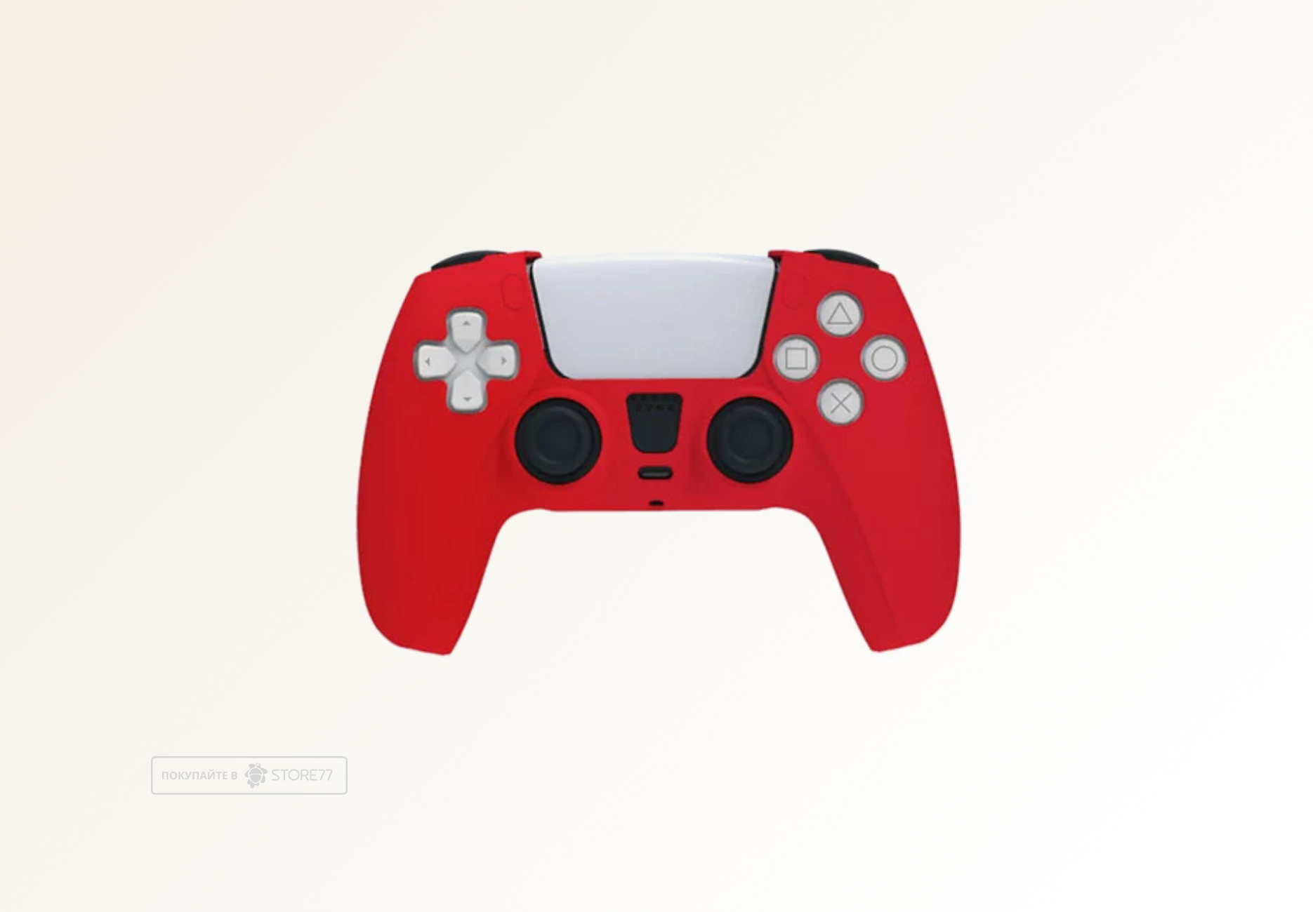 Силиконовый чехол DOBE для геймпада DualSense for PS5 (Красный)