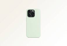 Чехол Protect для iPhone 15 Pro Silicon Case (Soft Mint)