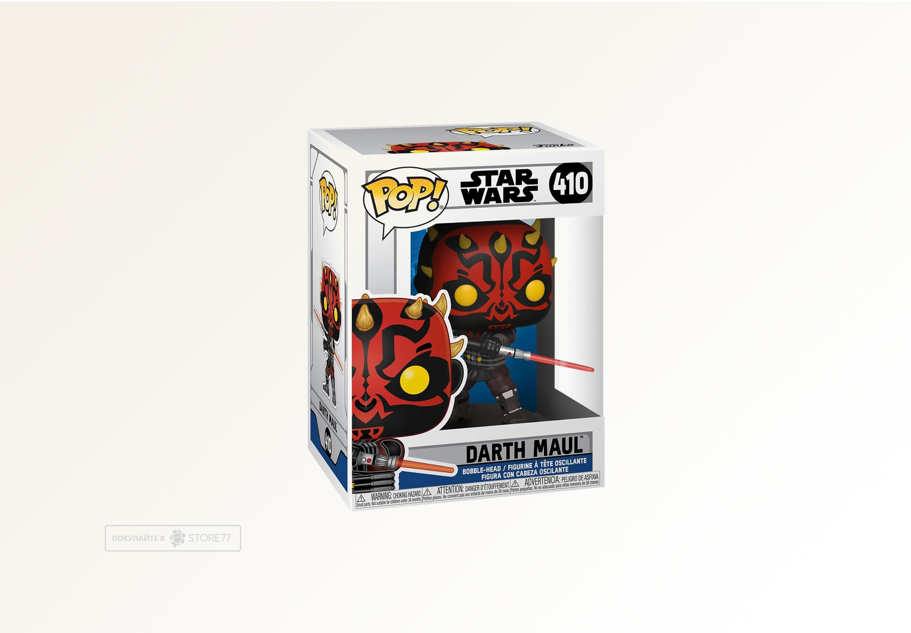 Фигурка Funko POP! Bobble Star Wars Clone Wars Darth Maul (410)
