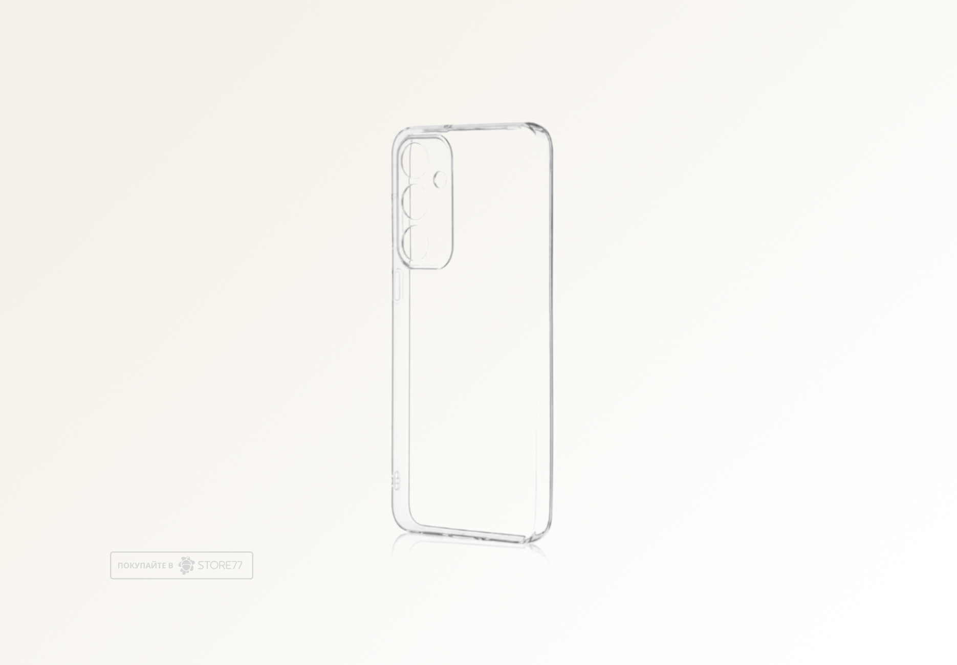 Чехол силиконовый для Samsung Galaxy S24+ (Прозрачный)