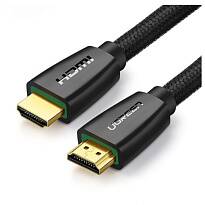 Кабель UGREEN HD118 Braided HDMI to HDMI 3м (Черный)