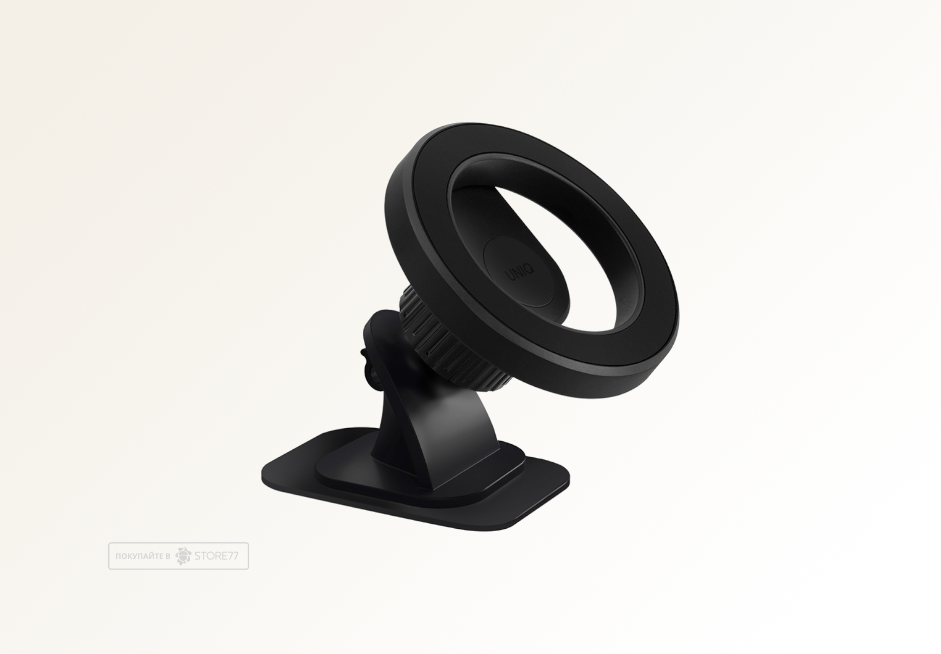 Автомобильный держатель Uniq TRELIX Magnetic Dashboard Car (Черный)