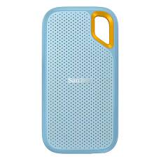 Внешний SSD SanDisk Extreme Portable 2TB 1050MB/s (Небесно-голубой)