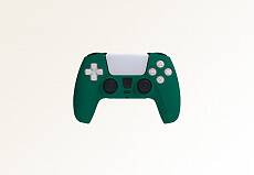 Силиконовый чехол DOBE для геймпада DualSense for PS5 (Зеленый)