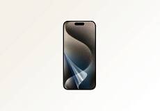 Защитная пленка для iPhone 15 Pro Full Screen (Глянцевая)