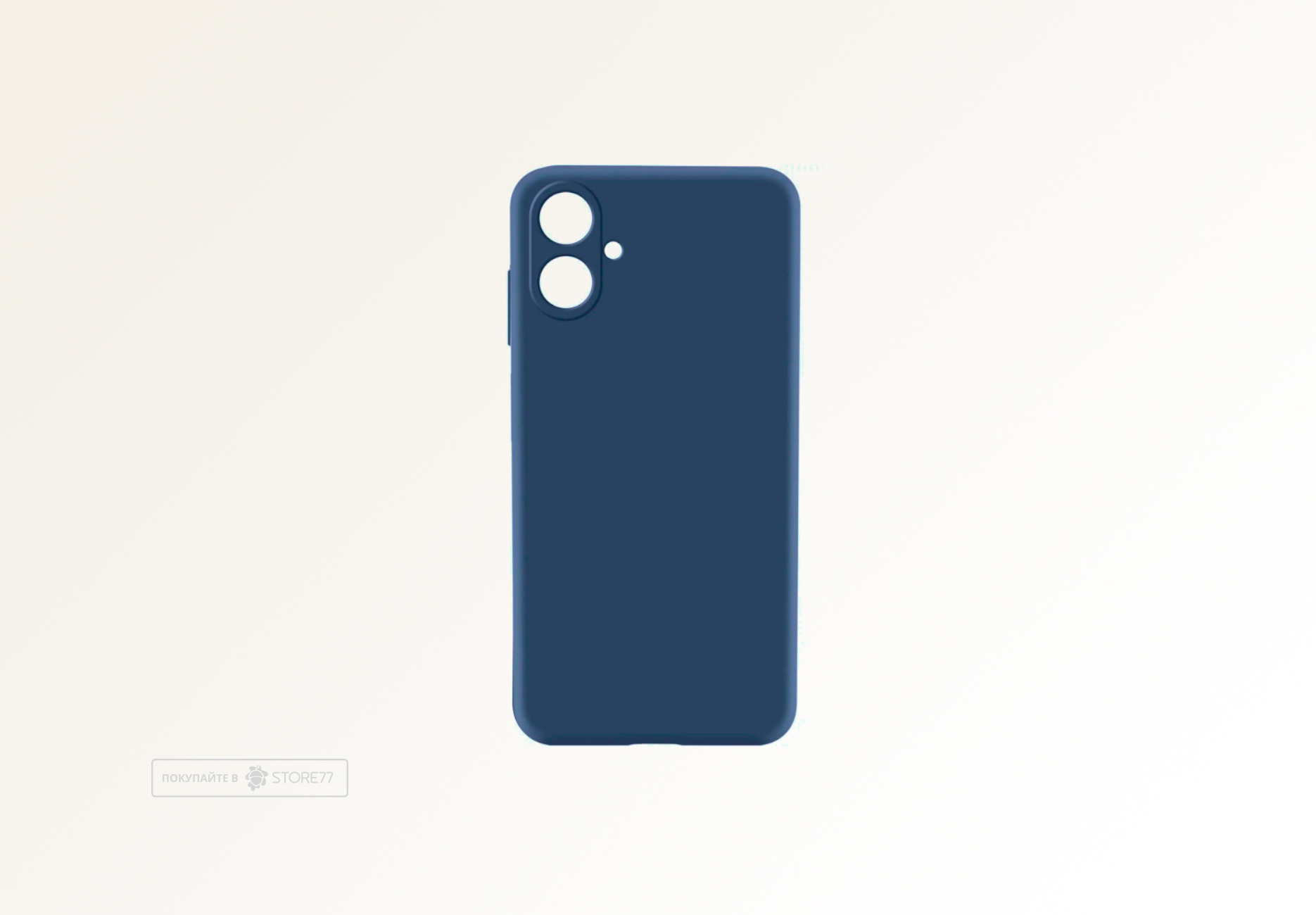 Чехол силиконовый Silicon Cover для Samsung Galaxy A07 (Синий)