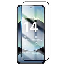 Защитное стекло для Xiaomi Redmi Note 14 (С черной рамкой)