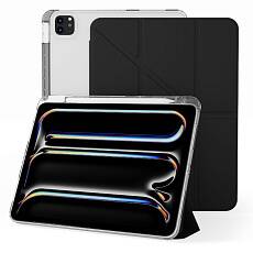 Чехол книжка для iPad Pro 11" M4 Gurdini Origami Case (Черный)