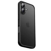 Чехол Gurdini Shockproof для iPhone 16 противоударный (Черный)