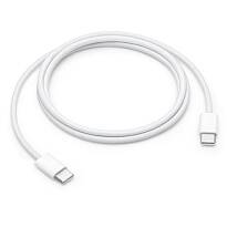 Кабель Apple USB-C - USB-C Cable 60W 1m, плетеный (Белый)
