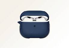 Чехол Uniq для Airpods 3 Valencia с карабином (Синий)