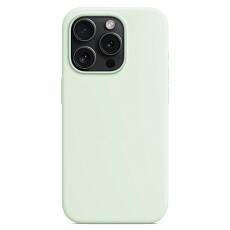 Чехол Protect для iPhone 15 Pro Silicon Case (Soft Mint)