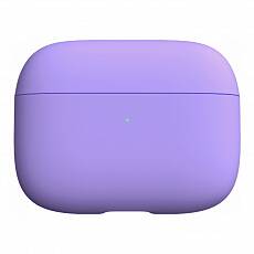 Чехол силиконовый для наушников Apple AirPods Pro 2 (Сиреневый)