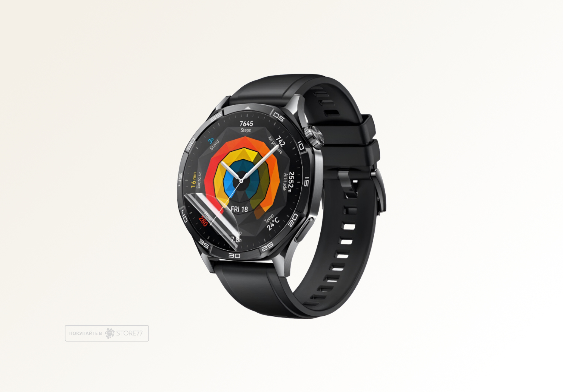 Гидрогелевая пленка для Huawei Watch GT 5, 46mm (Матовая)