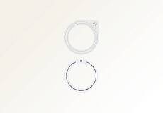 Дополнительное Magsafe кольцо Magssory Link & Hold (Light Grey)