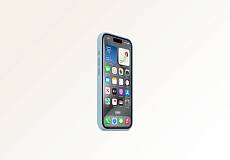 Чехол Protect для iPhone 15 Pro Silicon Case (Light Blue)