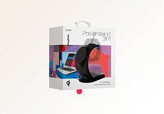 Беспроводное зарядное устройство VLP Powerstand 3 in1 for Samsung (Черное)