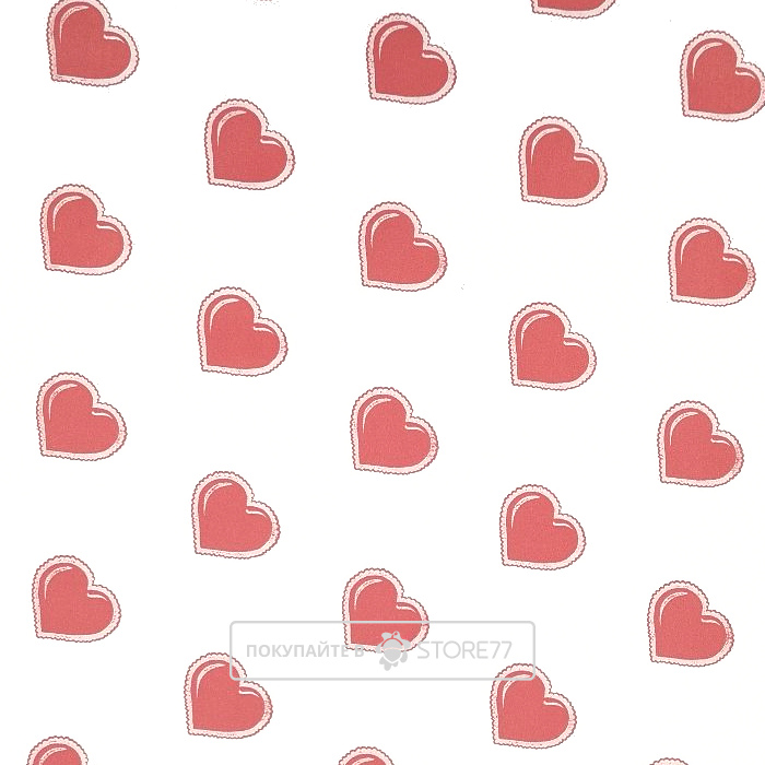 Подарочная упаковка "Сердечки"