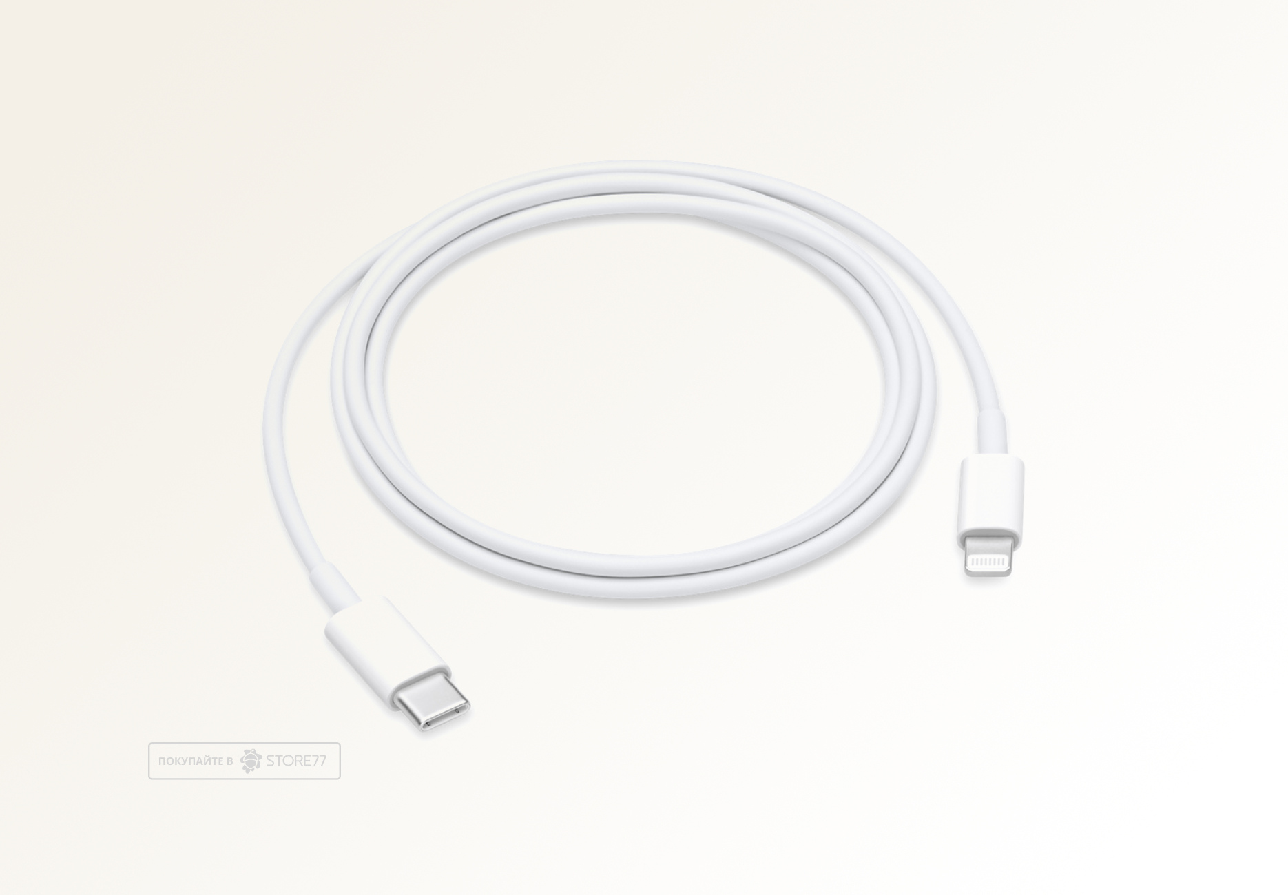 Кабель Apple USB-C - Lightning Cable 1.0m (Белый)