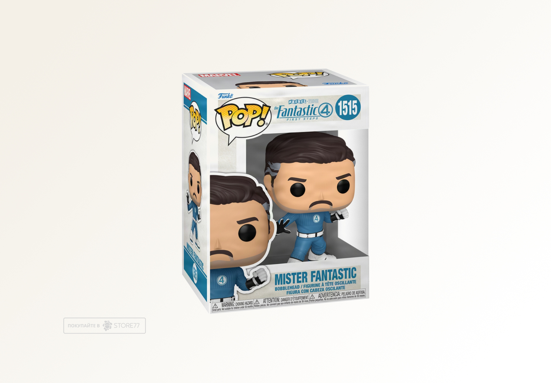 Фигурка Funko POP! Bobble Marvel Fantastic Four FF Mister Fantastic (1515)
