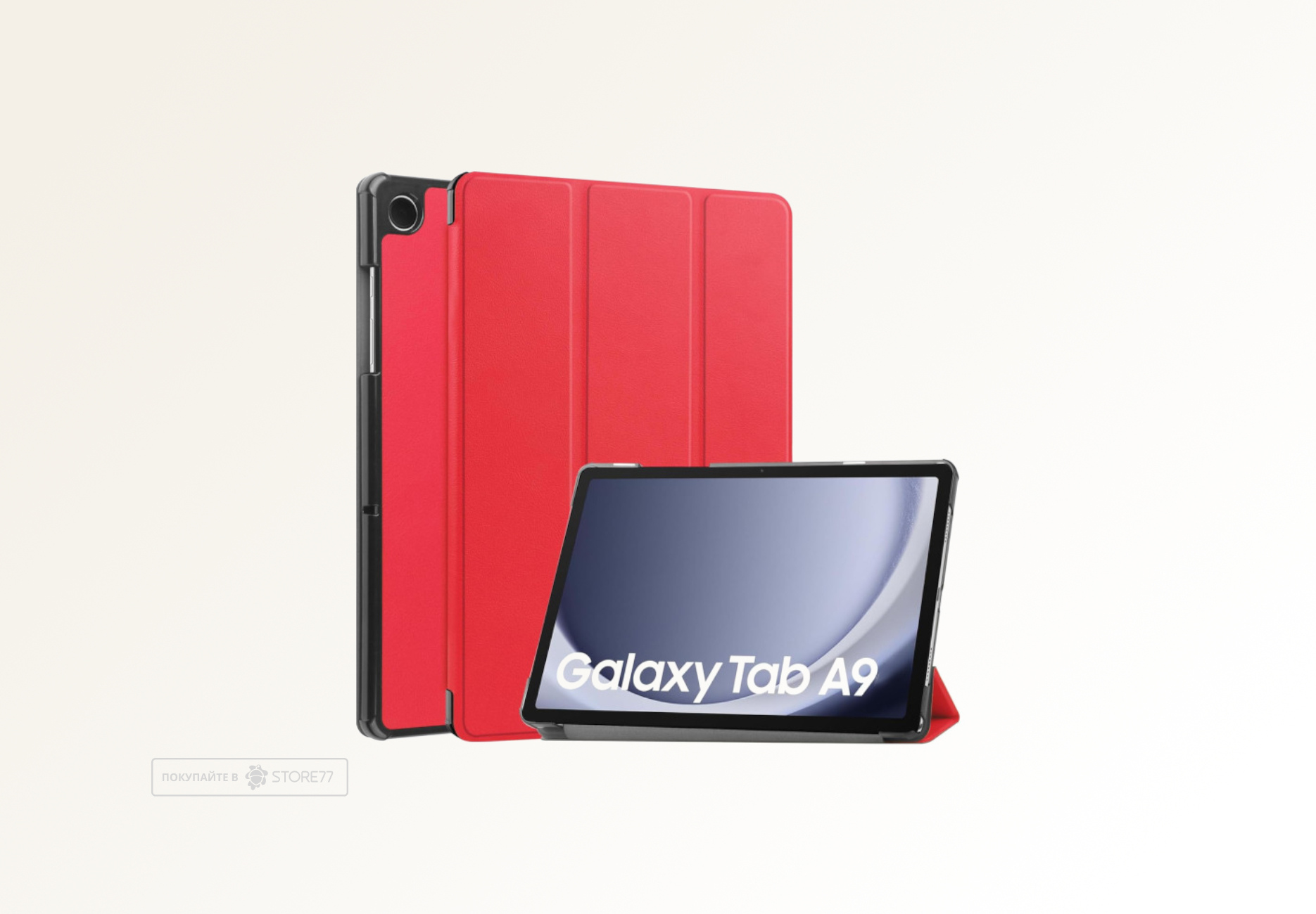 Чехол для планшета Samsung Galaxy Tab A9 (Красный)