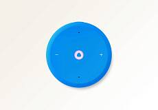 Умная колонка Яндекс.Станция Лайт 2 (Голубая)