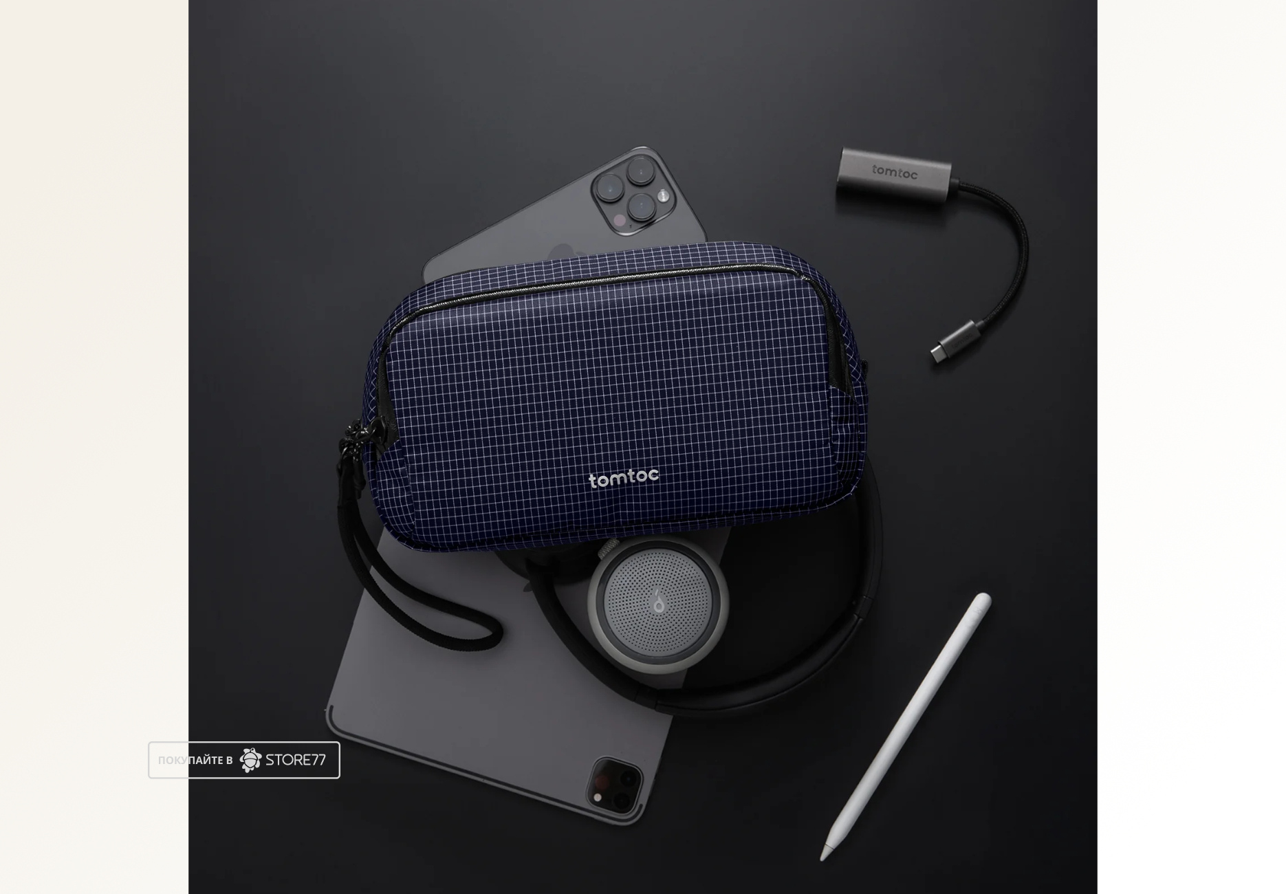 Сумка Tomtoc Light-T12 1.8L (Navy Blue)