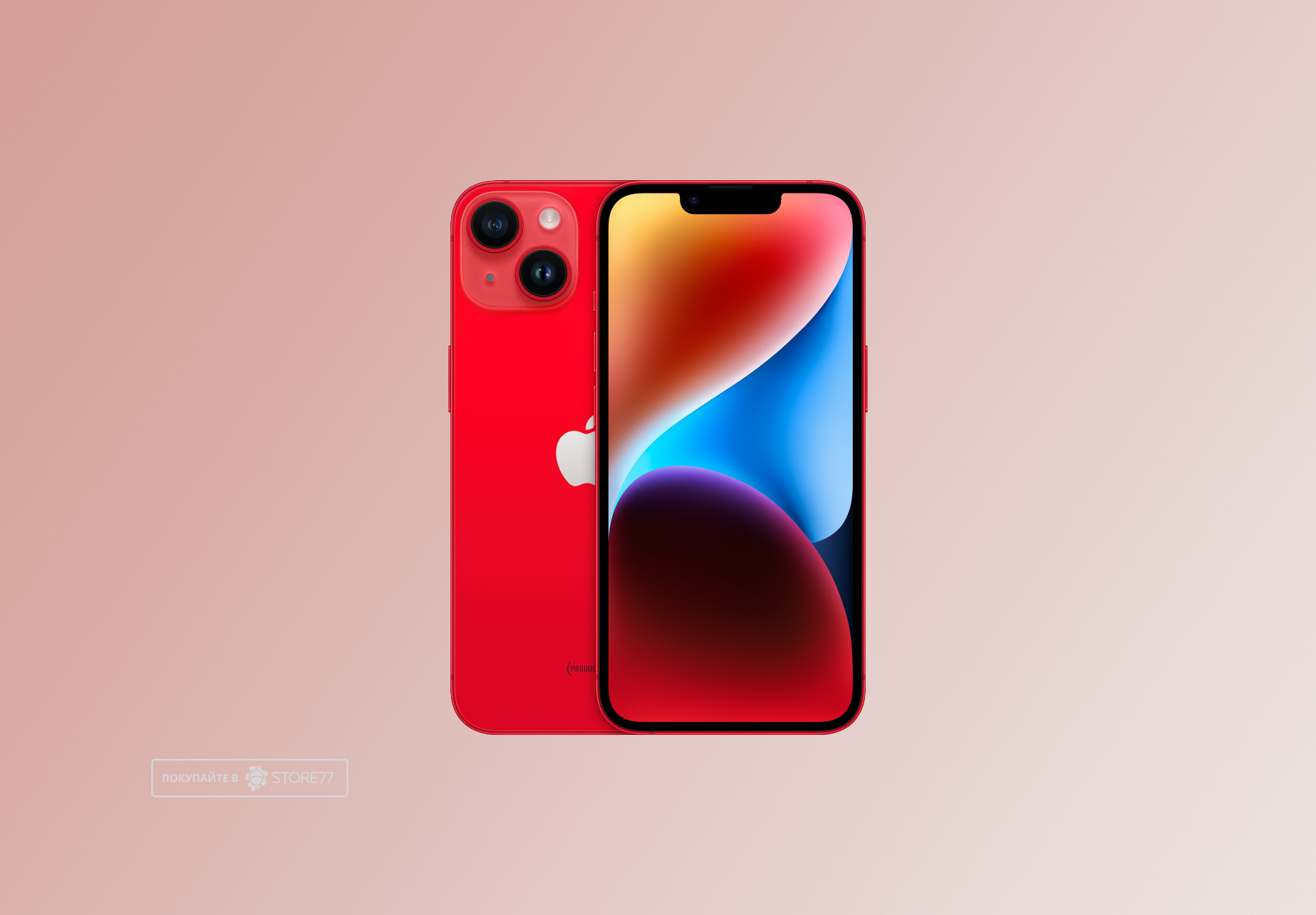 Телефон Apple iPhone 14 128Gb (PRODUCT)RED (Уценка)