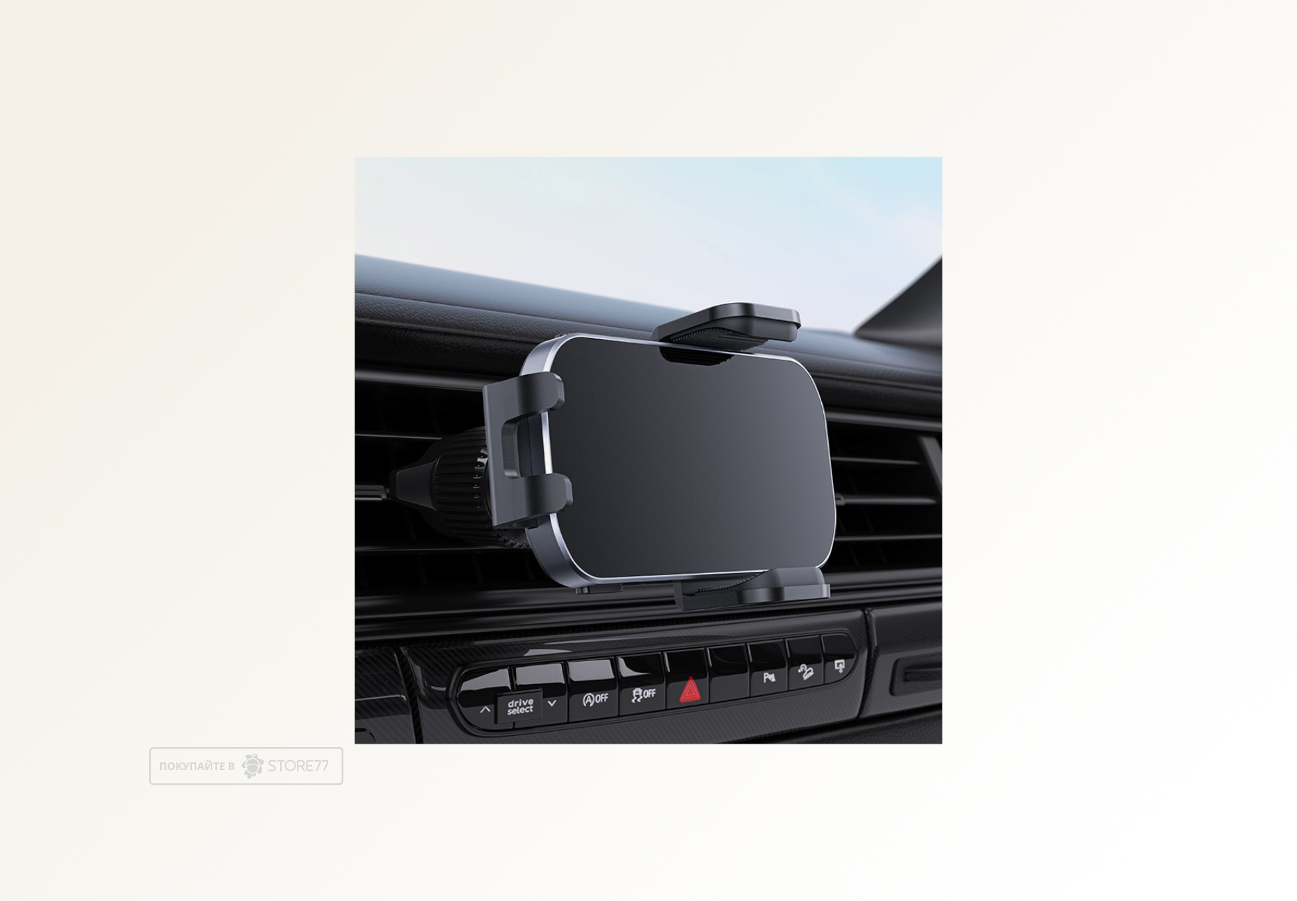 Автомобильный держатель ACEFAST Wireless D52 с электрическим зажимом (Черный)