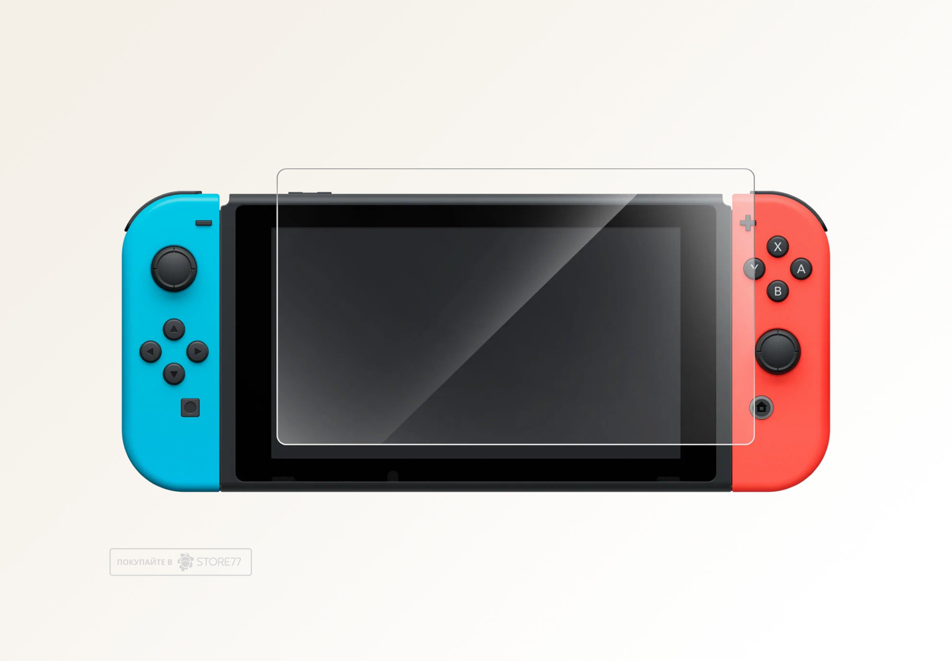 Защитное стекло для Nintendo Switch OLED (Прозрачное)