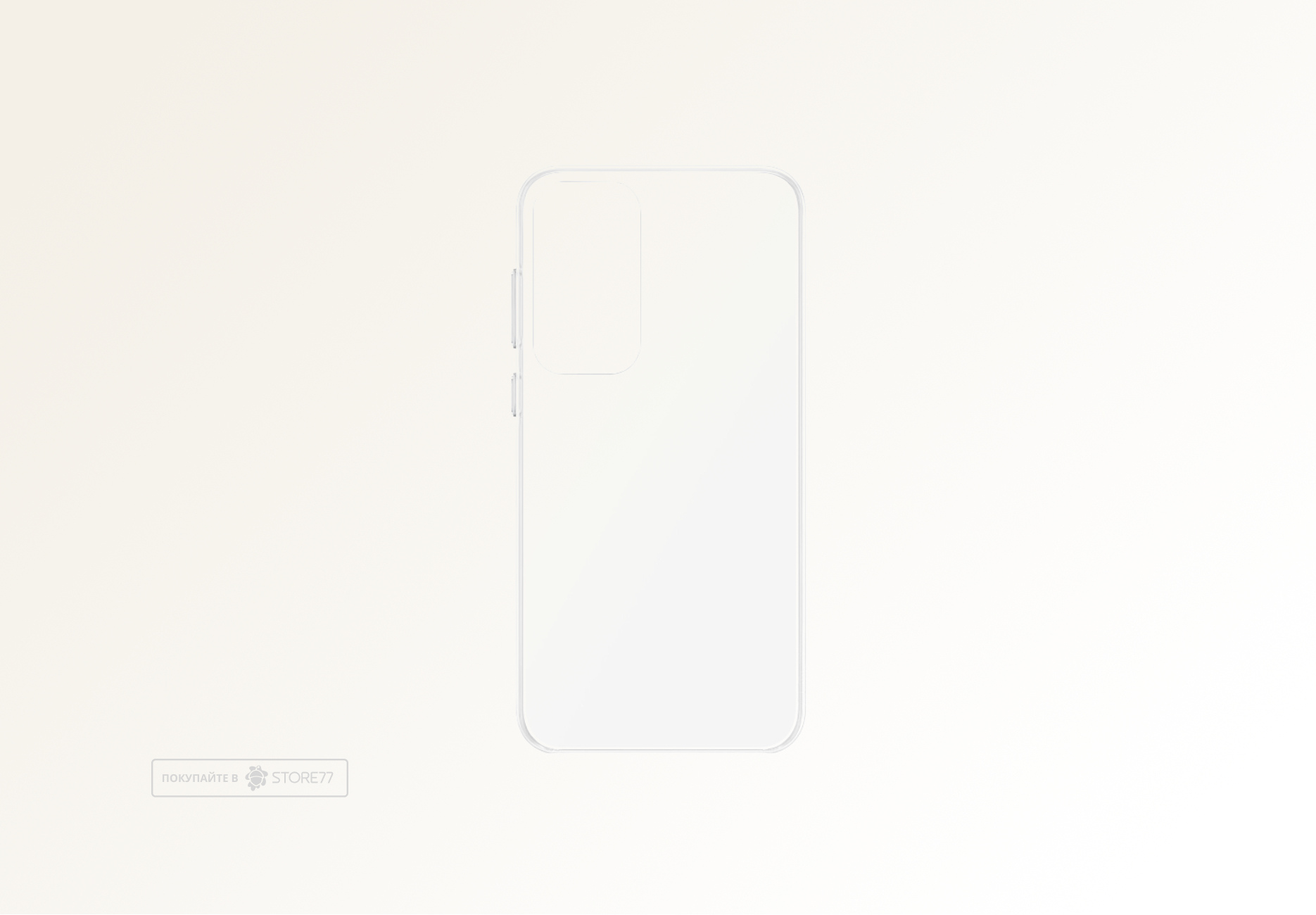 Чехол силиконовый для Samsung Galaxy A35 (Прозрачный)