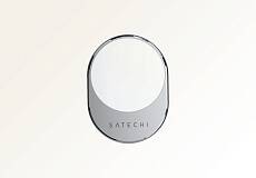 Автомобильный держатель Satechi Magnetic Wireless Car Charger (Серый космос)