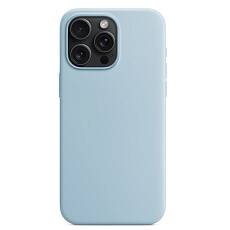 Чехол Protect для iPhone 15 Pro Silicon Case (Light Blue)