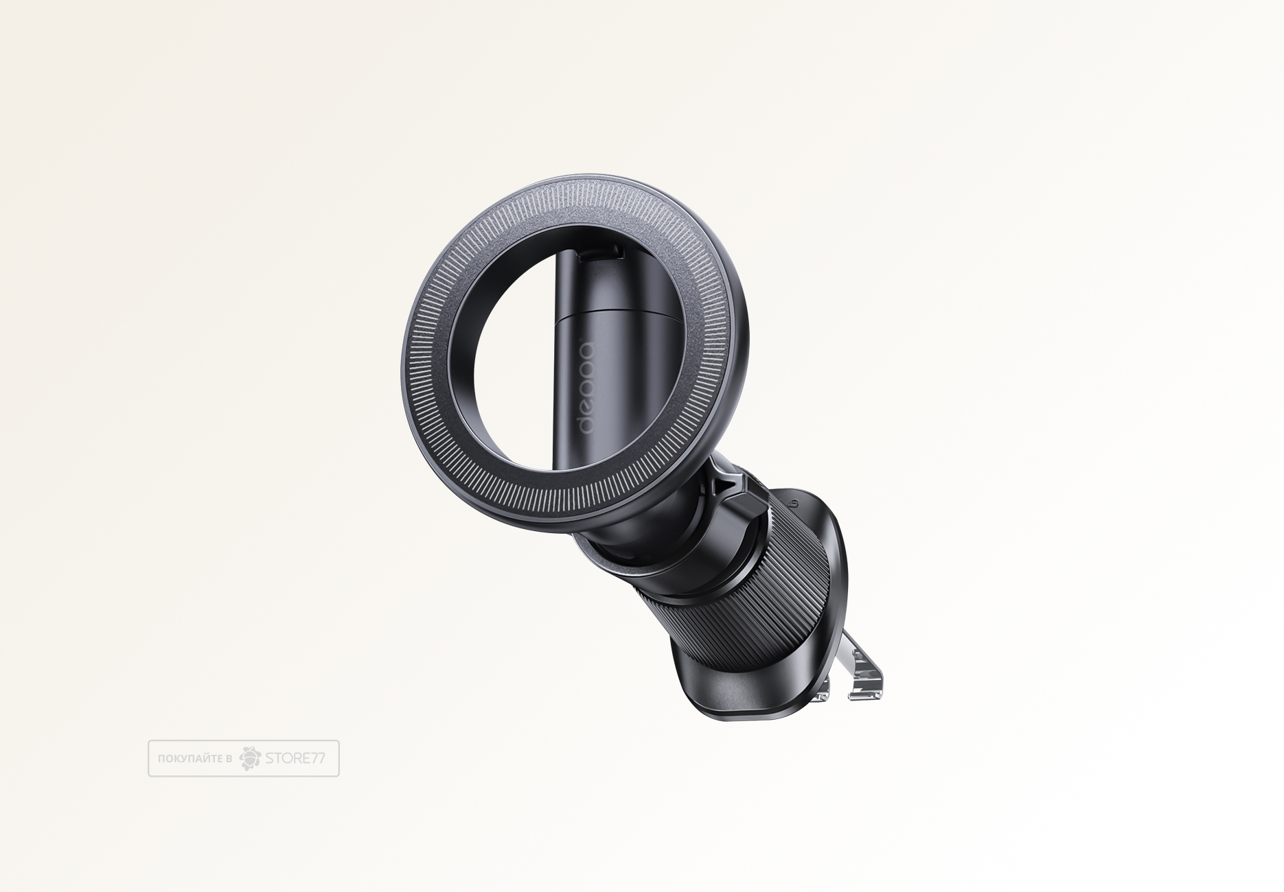 Автомобильный держатель Deppa Mage Ring (Черный)