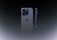 Телефон Apple iPhone 15 Pro 256Gb (Blue titanium)